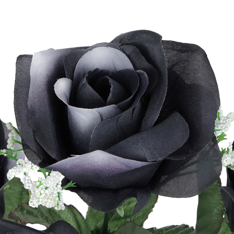 Rosier artificiel ouvert, Noir / blanc