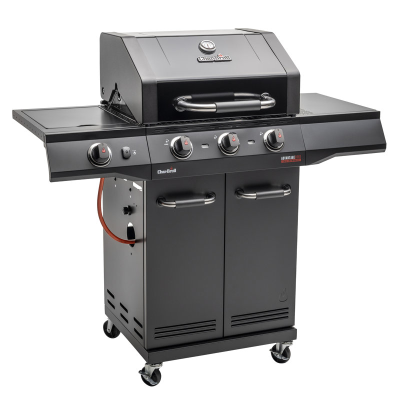 Char-Broil Advantage CORE 3 Burner Gas Grill | TRU‑Infrared Technology | Side Burner