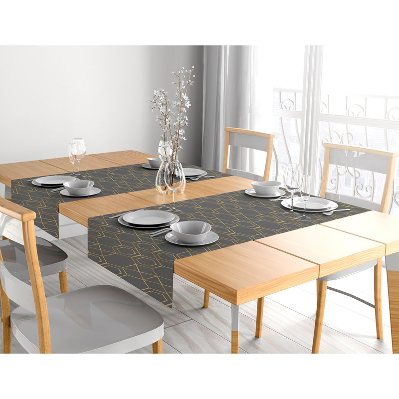 Iorio Geometric Table Runner