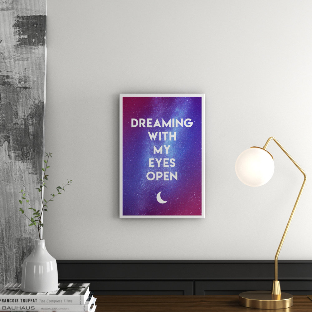 'Dreaming Now' Textual Art