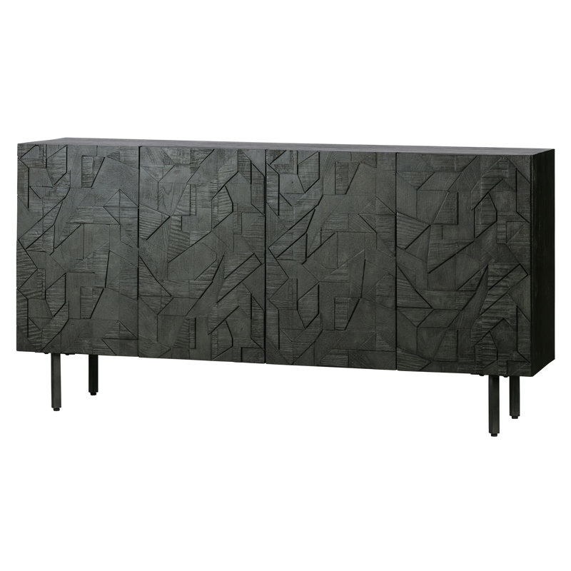160 Cm Wide Mango Solid Wood Sideboard