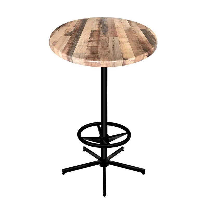 42" Tall, Indoor/Outdoor Table, 30" L x 30" W, Rustic