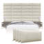 Anneus Upholstered Faux Leather Headboard-1441525943-1441526089