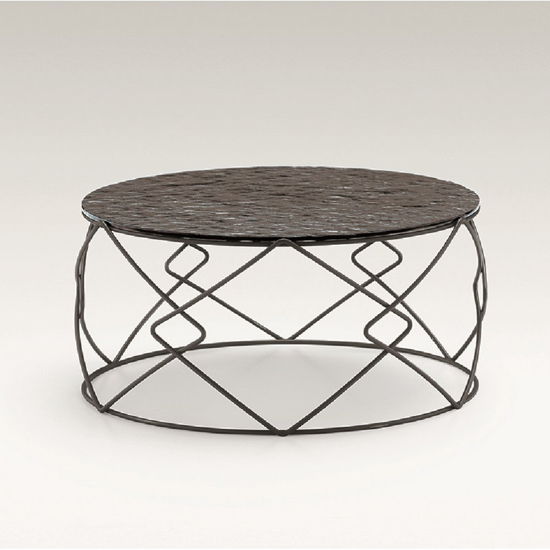 Assent Frame Coffee Table, Smoke/Graphite