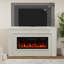 Meuble télé pour téléviseur de 75 po ou moins avec foyer électrique de 36 po-913771812