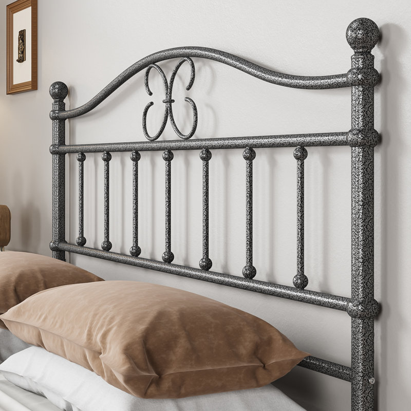 Vintage Metal Queen Headboard