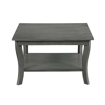 Carbin 30" Coffee Table with Shelf