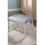 Finley Velvet Stool With Metal Base (pair)-1969075240