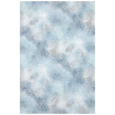 Tapis abstrait moderne à chevrons bleu, gris et blanc, antidérapant, à poils courts, idéal pour l'intérieur et l'extérieur, adapté aux animaux domestiques, pour salon, chambre, salle à manger, entrée, couloir, bureau. Décoration saisonnière et confortable toute l'année. Motif à chevrons. Tapis lavable et facile à nettoyer, parfait pour les zones de passage intensif.