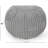 Yuny Knitted Cotton 20 X 20 Round Pouf