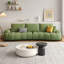 Canapé de salon modulaire en polyester vert-103228757-103228752