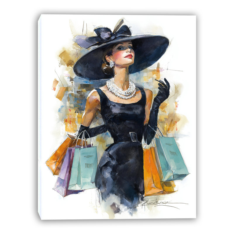 Art mural sur toile Parisian, H 36 po x l 24 po x P 1,5 po