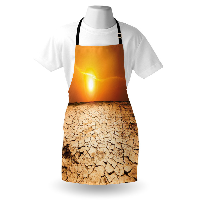 No Pattern Bib Apron