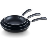 Cook N Home Nonstick Saute Skillet Frying Pan 8-9.5-11 inch, 3 Piece Set