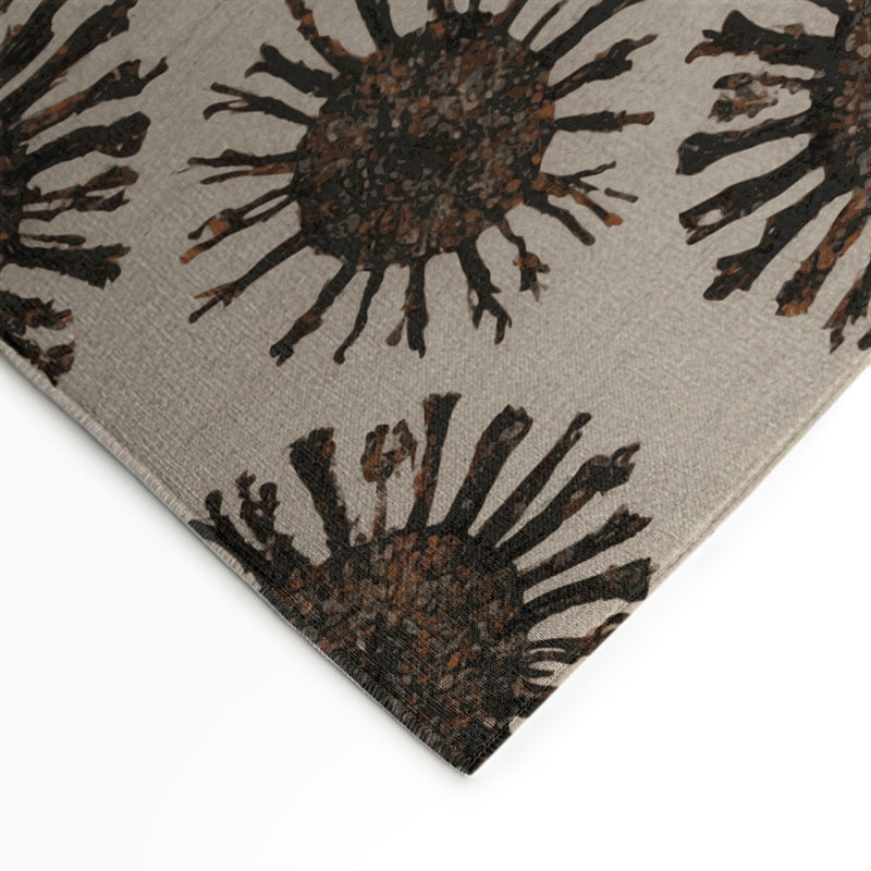 Tapis beige d'intérieur et d'extérieur Nature, Rectangulaire 3 pi x 5 pi