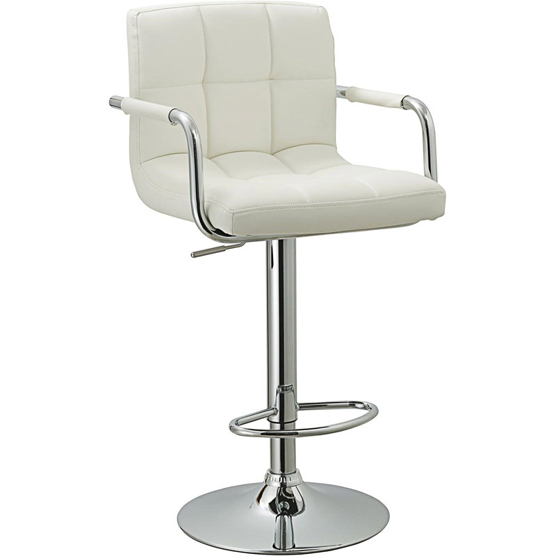 Adjustable Swivel Arm Bar Stool
