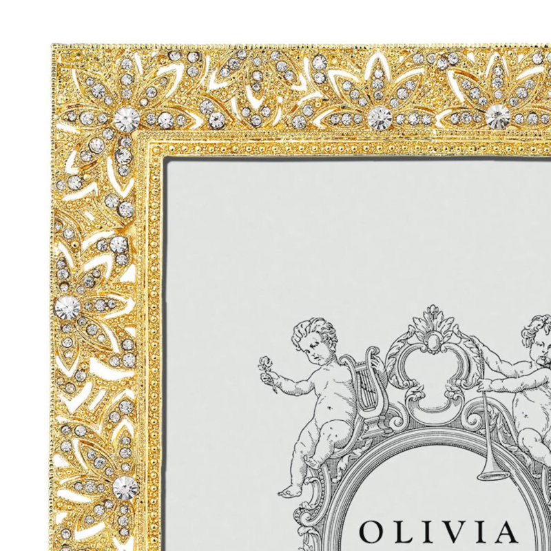 Windsor Metal Picture Frame, 8" x 10", Gold