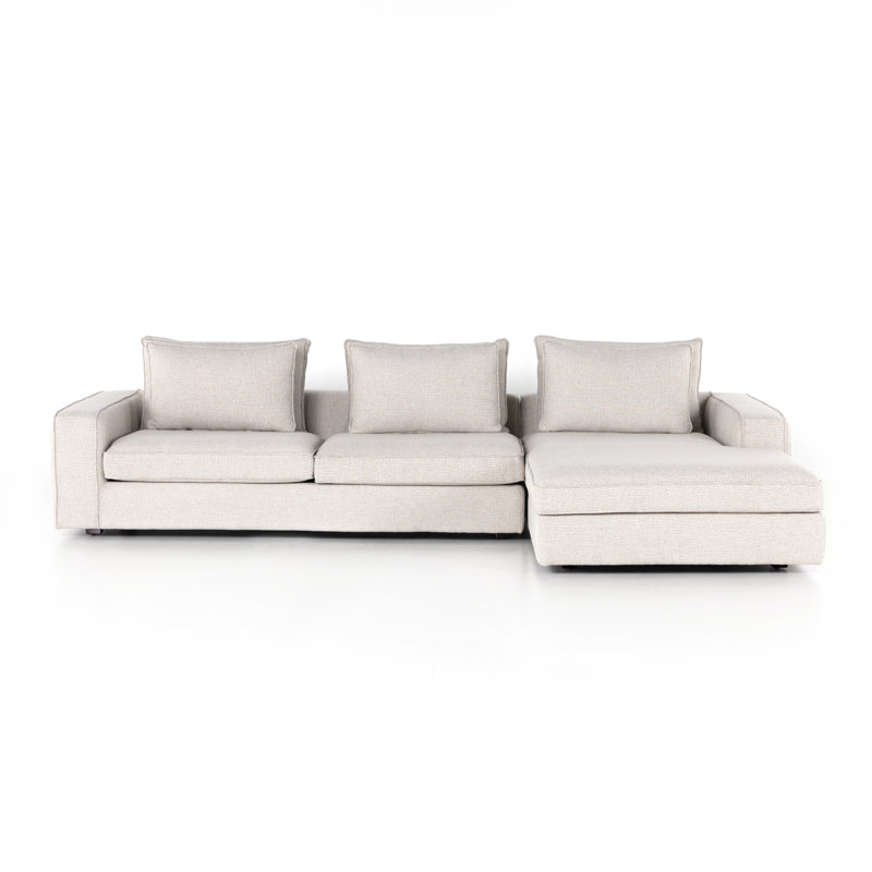 Pierce Modular Chaise Sectional, Right Hand Facing