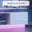 TV Stand for TVs up to 80" With 12 Colors LED Light & Remote & APP Control-1183340848-1183340854