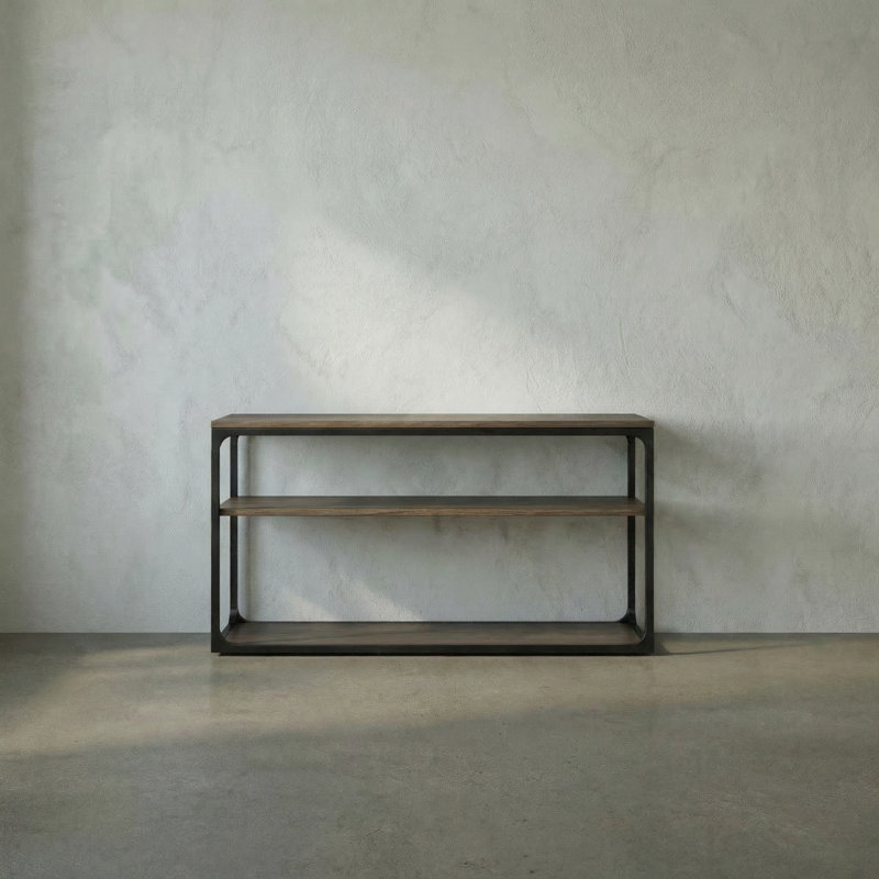 Novie 46'' W Solid Wood Console Table