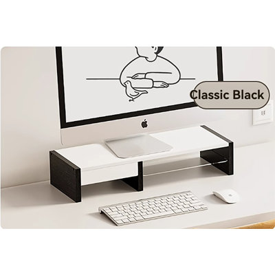 Lazayah Manufactured Wood Monitor Stand