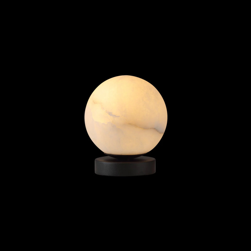 Moonlit Alabaster Table Lamp