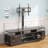 Kappenne Adjustable TV Stand for TVs up to 70" with 2 Storage Cabinets and RGB LED Lights-1095801426-1096327213