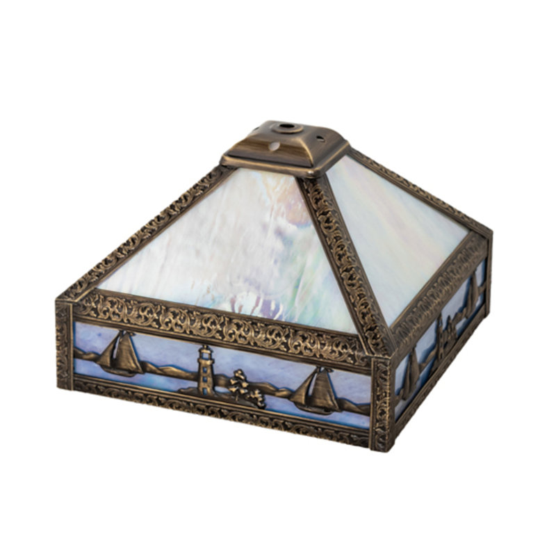 Maselli 7 in. H Glass Lamp Shade and Pendant Shade