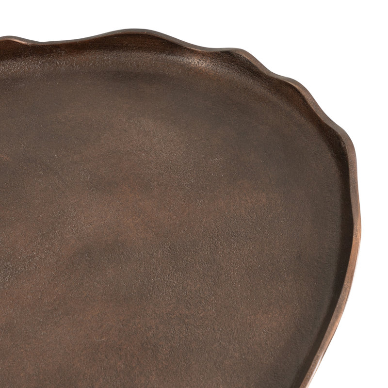 Table basse 4 pieds Avelines, Brun