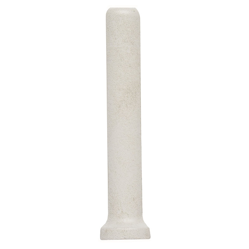 Fairfield 6" x 1" Porcelain Cove Base Tile Trim in Ice