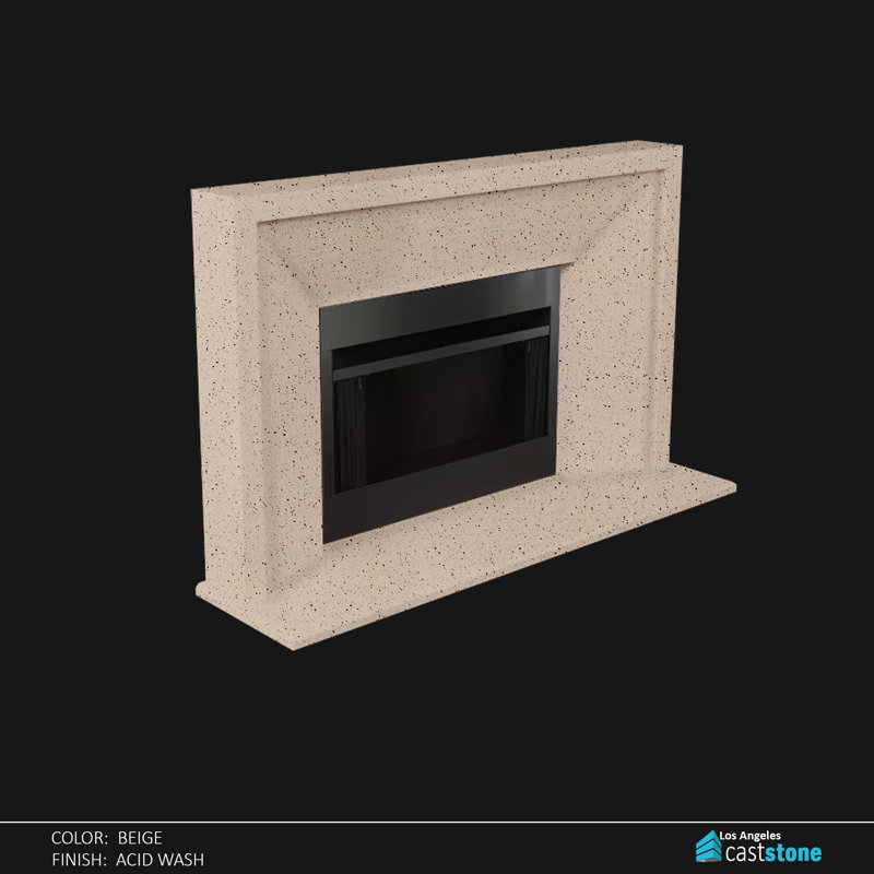 Phoenix Fireplace Surround, Beige 4