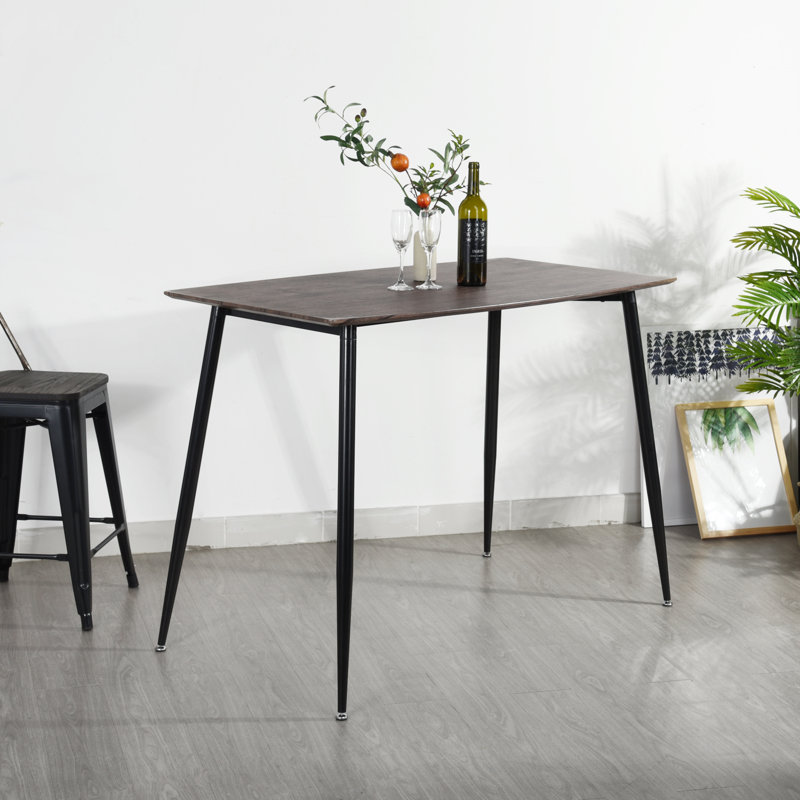 Langlois Metal Base Dining Table