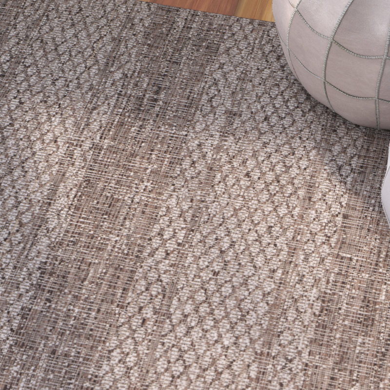 Herefordshire Performance Striped Indoor/Outdoor Area Rug, Rectangle 8' x 11'