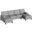 Canapé modulaire rembourré 3 pièces 3 pièces-1913552167