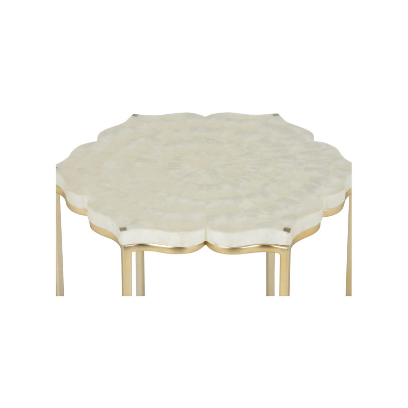 Table d'appoint fleur de lotus