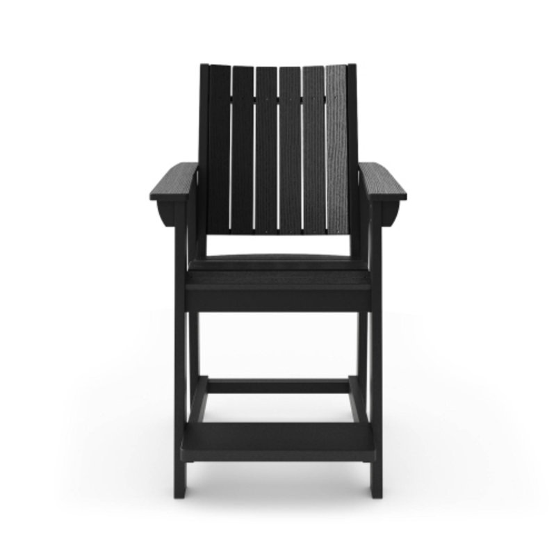 Chaise de comptoir en polyéthylène HDPE