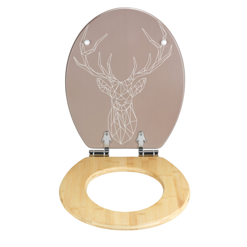 Premium Soft Close Elongated Hard Toilet Seat