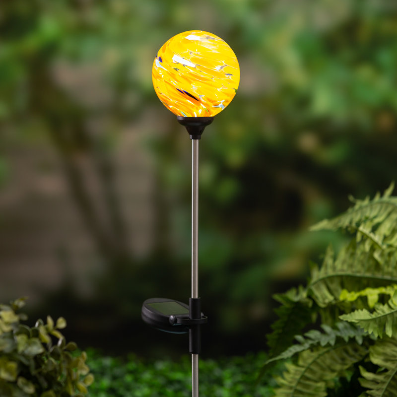 Glass Abstract Garden Stake