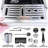 Kenmore Espresso Machine - Automatic Coffee Maker With Auto Tamper, Auto Cleaning, Milk Steamer & Frother - Stainless Steel