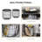 Cage Shape End Table Set Of 2