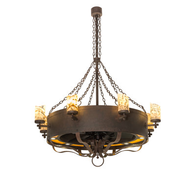 Parnella 24 - Light Dimmable LED Empire Chandelier