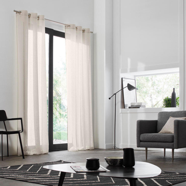 Sheer Curtain, Width 200 x Drop 298cm