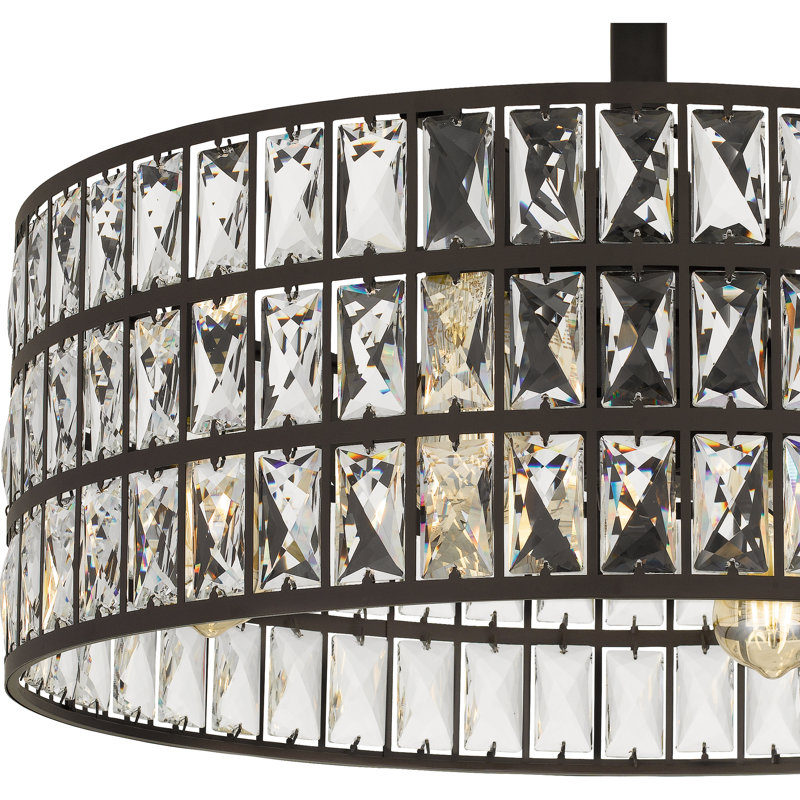 12'' Ceiling Fan with Light Kit, Bronze