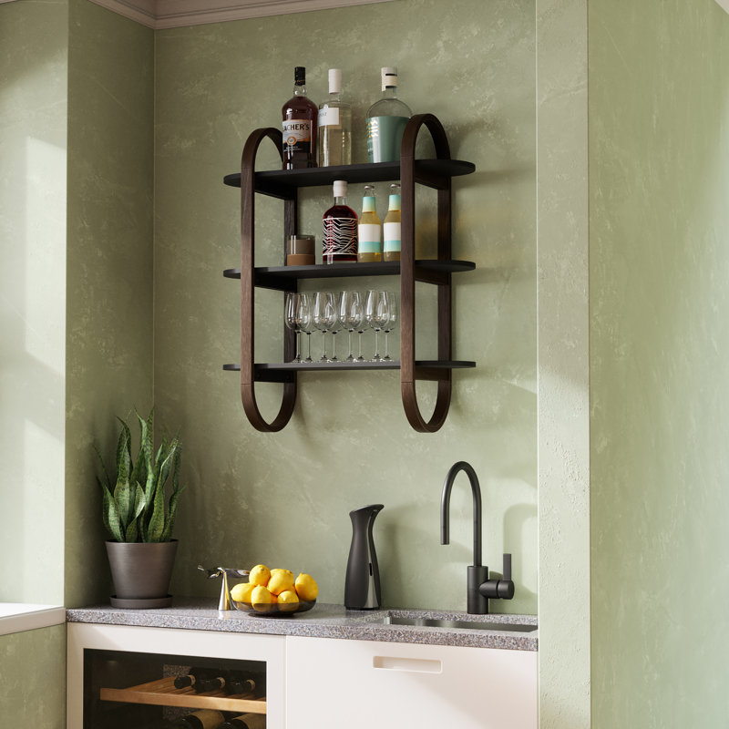 Umbra Bellwood Wall Shelf, Black