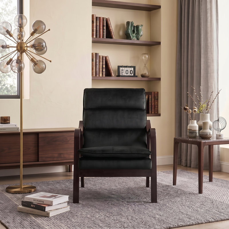 Fauteuil de style médiéval moderne, Noir