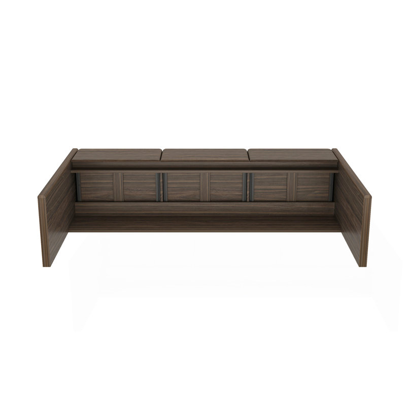 Console Table In Walnut Brown, Walnut Brown