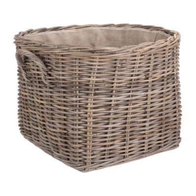 Dublin Rattan Log Carrier