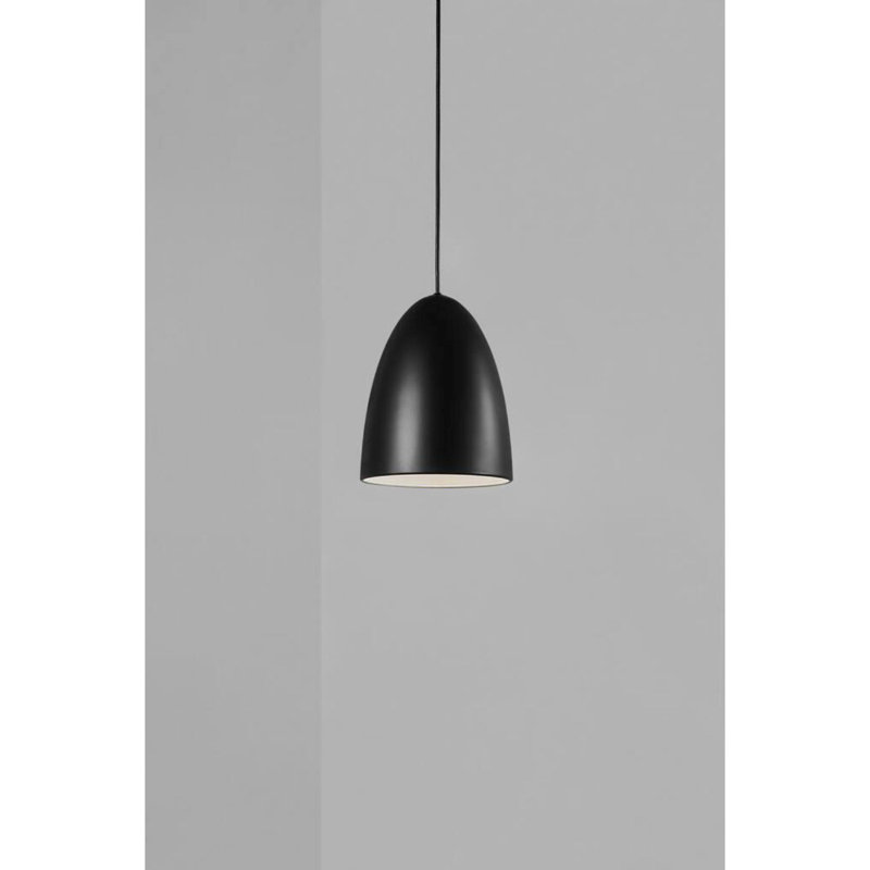 1 - Light Black Dome Pendant