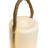 Groove Cordless LED Outdoor Table Lamp With Dimmer, Built-In Rechargeable Battery, 3-Level Brightness, White