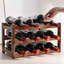 Wine bottle rack